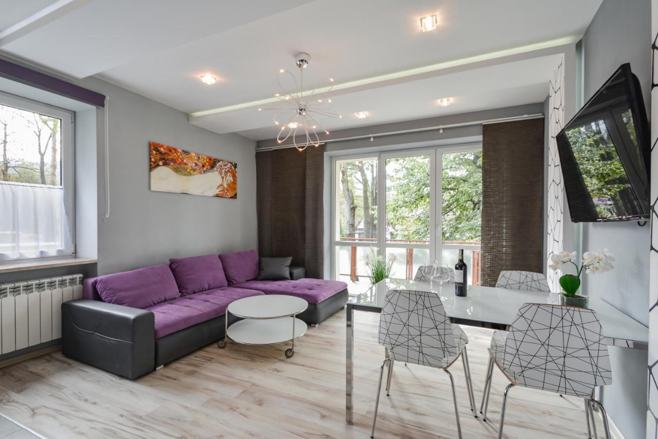 Apartament Rodzinny Hrabiego - Sauna, Centrum Zakopanego Ul Zamoyskiego, Balkon, 2 Sypialnie, Parking, Gorne Krupowki المظهر الخارجي الصورة